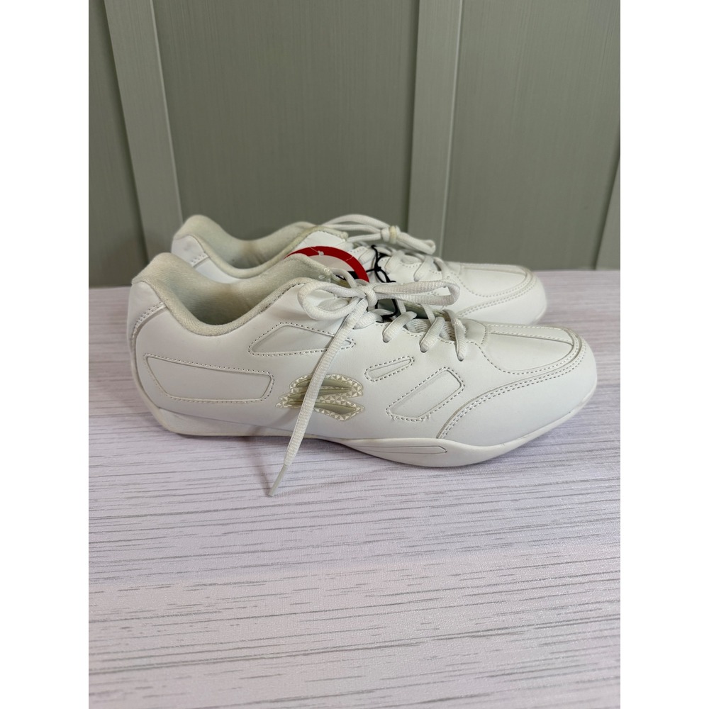 Zephz Butterfly Cheer Shoes White Synthetic Low Top Sneakers CH0035L Size 11 - Picture 2 of 5